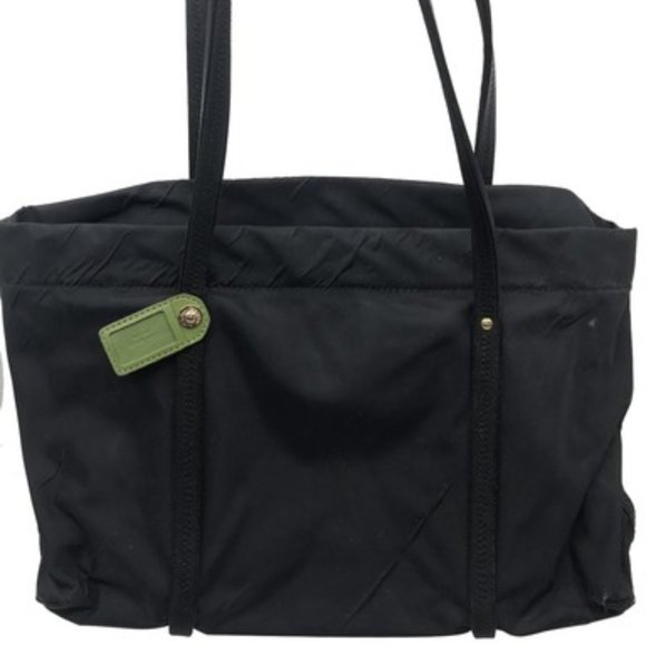 kate spade Handbags - Kate Spade Black Fabric Medium Size Tote Bag